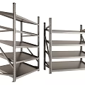 Sturdy Metal Multi tier Storage Shelving Unit For Home Garage Organization
