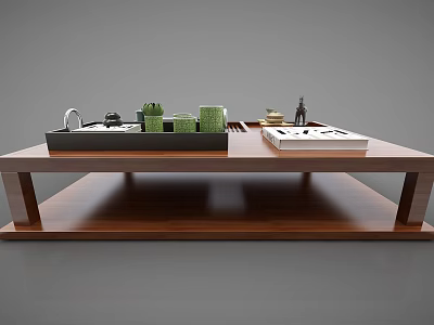 New Chinese Tea Table 3d model