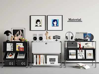 Bookshelf 3d model