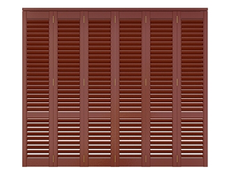 Modern blinds 3d model