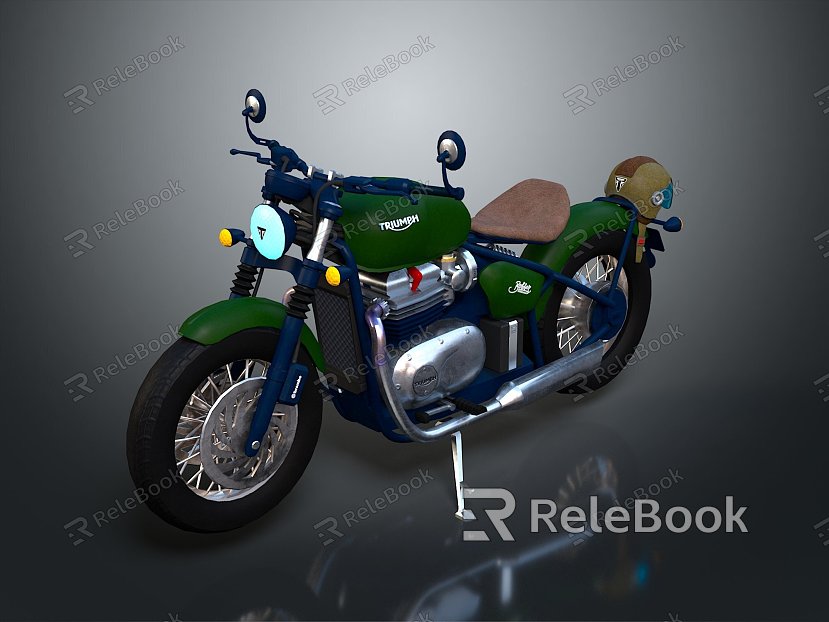 Motorcycle Two-wheeled Motorcycle Cross-country Motorcycle Road Race Motorcycle Motor Vehicle Transport model