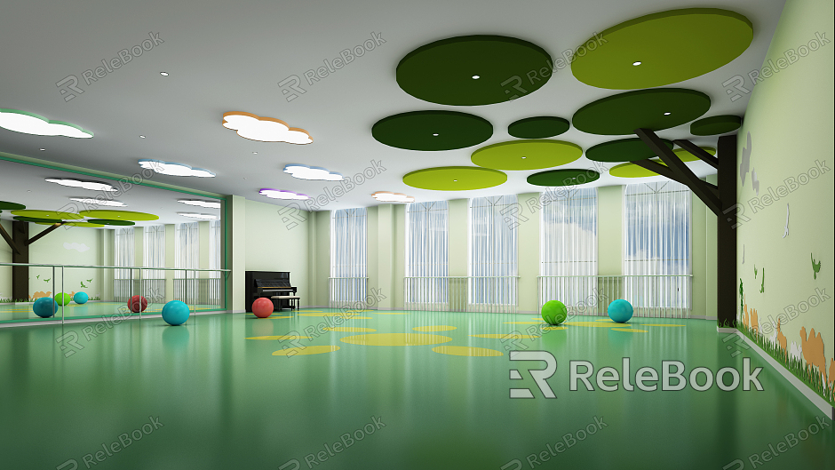 Modern Dance Room model