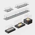 Various Modern Glass Fireplace Designs With Contemporary Styles Sleek Bases And Interior Decor Features