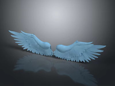 angel wings wings angel wings virtual items game items game props daily necessities 3d model