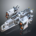 Modern Fighter Science Fiction Fighter Science Fiction Fighter Space Fighter 3d model