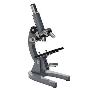 Modern Microscope Medical Microscope 3d model