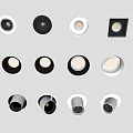 Modern Downlight 3d model
