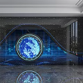 background wall 3d model
