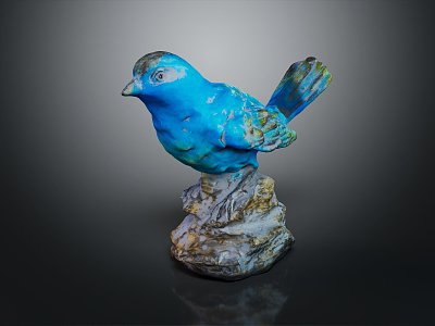 Modern Birds 3d model