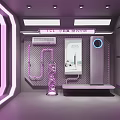 Display Window Air Conditioning Display Area Product Introduction Lives 3d model