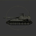 Industrial LOFT Tank World War II Tank World War I Tank Heavy Tank 3d model