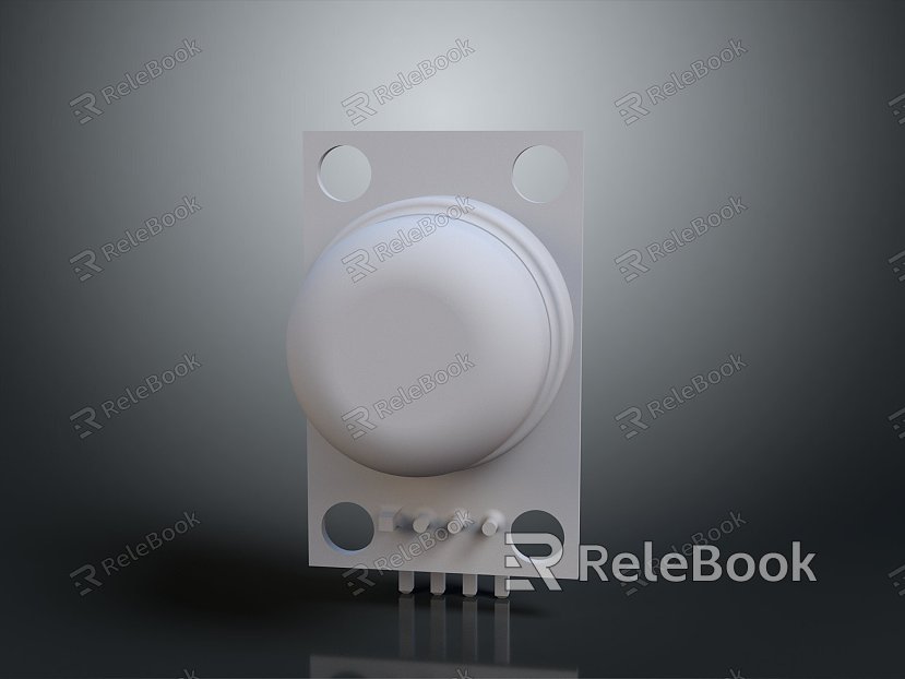 Electronic button keys model