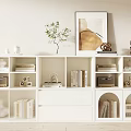 Locker Bookcase 3d model