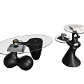 Alien coffee table side table 3d model