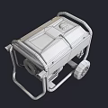 CAT Industrial Portable Generator RP3600 Model with Wheels for Industrial Use