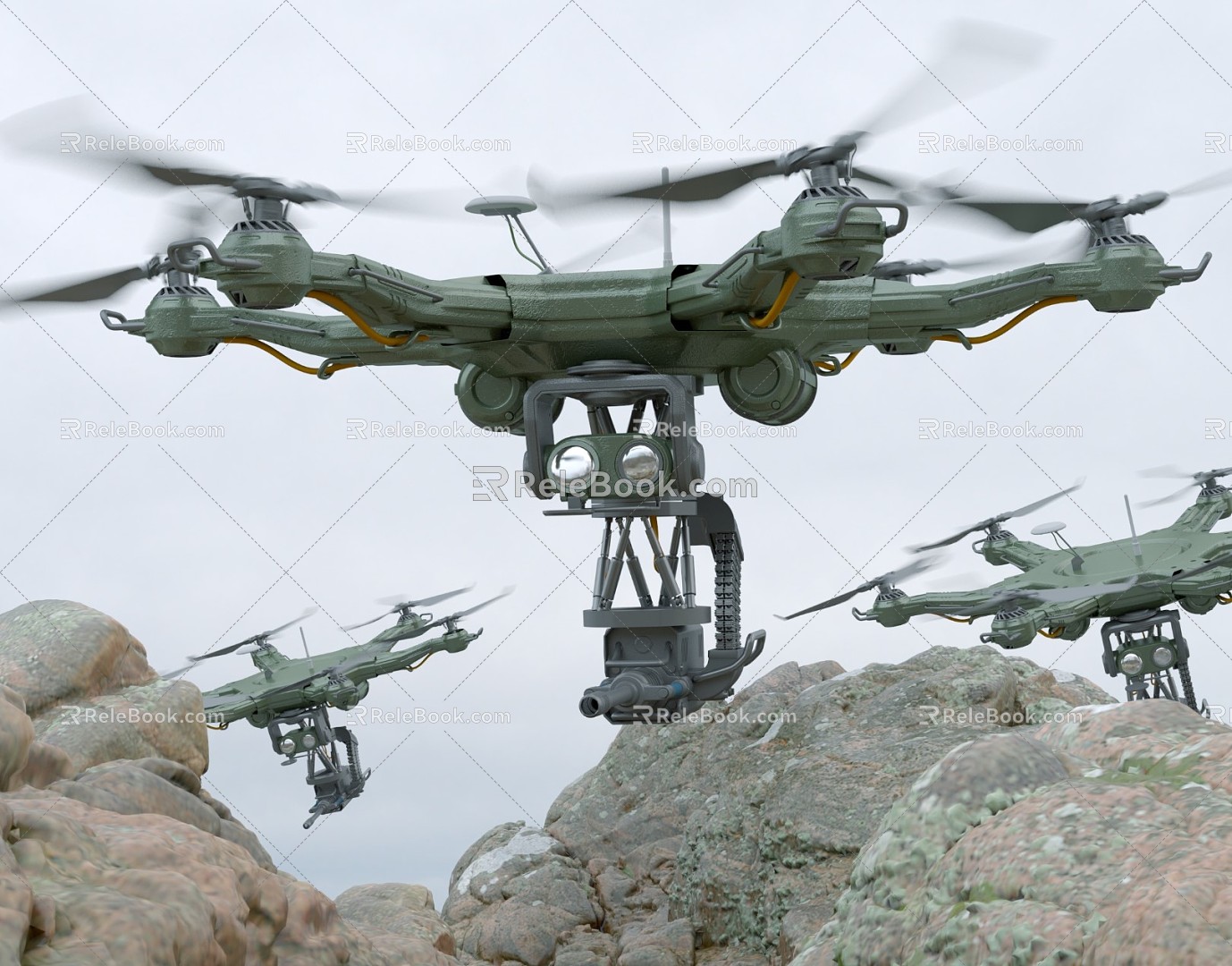 Modern Drones model