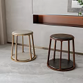 New Chinese Round Stool 3d model