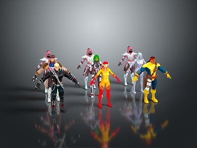 Marvel Hero Movie Character Marvel Character Anime Hero Role Hero Game Hero 3d model