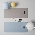 Fitness Sports Equipment With Yoga Mats Exercise Balls And Jump Rope On Light Background