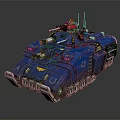 Industrial LOFT Tank Armored Vehicle Military Vehicle Military Vehicle Transport Vehicle Game Vehicle 3d model