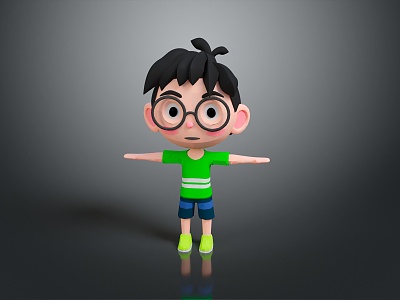 Children Baby Cartoon Children Boy Little Boy Cartoon Boy model