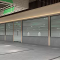 Modern Supermarket Department Store With Fresh Vegetable Section Open Shelves And Bright Lighting
