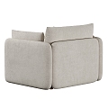 Modern single sofa 3d model