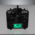 Electronic Drone Remote Controller With LCD Screen Display And Control Joysticks 3d model