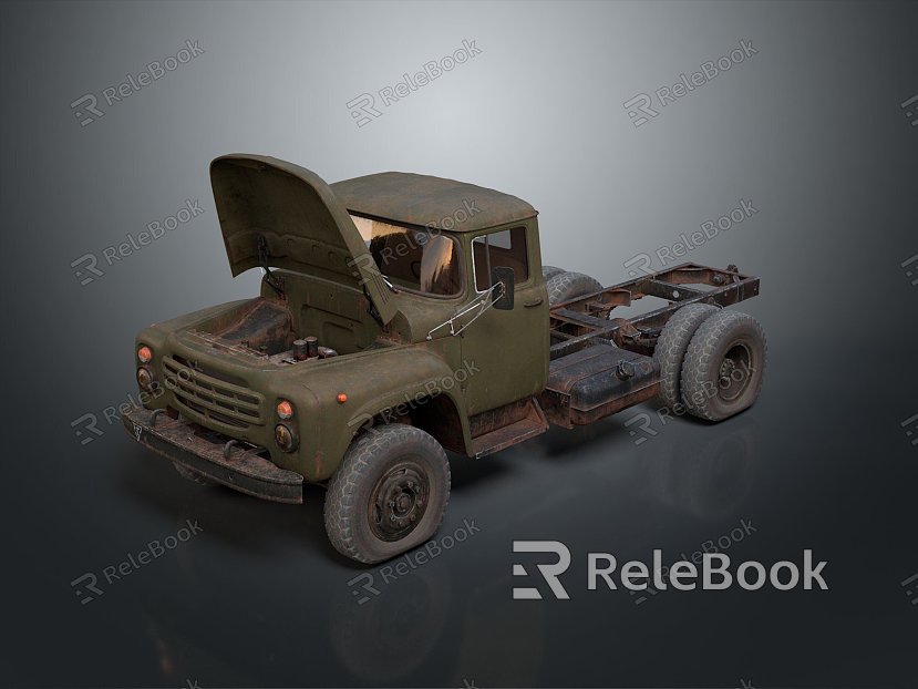 Military Truck Military Transporter Military Transporter Armed Transporter Armored Transporter model