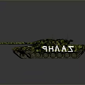 Two Military Tanks With Green Camouflage Pattern And Z Markings On Dark Background