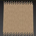 Light Brown Wood Floor Planks With Natural Grain And Smooth Surface Finish Design