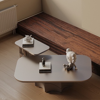 Modern coffee table 3d model