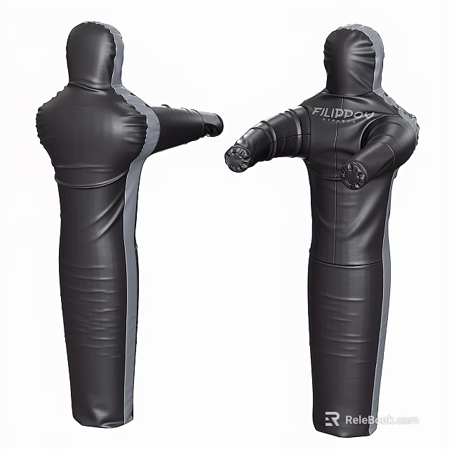 FILIPPO Durable Inflatable Human Shape Punch Training Sports Equipment For Martial Arts 3d model 