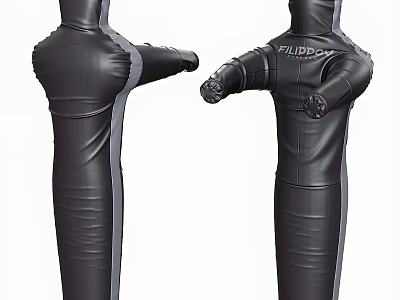 FILIPPO Durable Inflatable Human Shape Punch Training Sports Equipment For Martial Arts 3d model