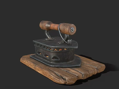 Industrial LOFT Iron 3d model Industrial LOFT Iron 3d model