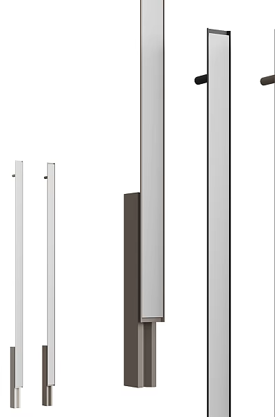 Modern Simple Wall Lamp Designs With Sleek Metal Frames And Stylish Lines For Home Decor 3d model