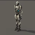 Robot Terminator Future Man AI Intelligence Samuel Hayden Resilient Evil Destroyer Spirit Transporter Super Realistic High Precision Movie and TV Level 3d model