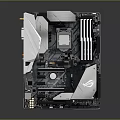 ASUS ROG High Performance Gaming Motherboard With Metal Armor And Heat Sinks