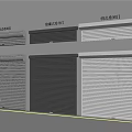 Security Roller Shutter Doors With European Style Fireproof Electric and Modern Designs