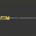 Old Rusty Saw With Yellow Handle On Black Surface And Reflection