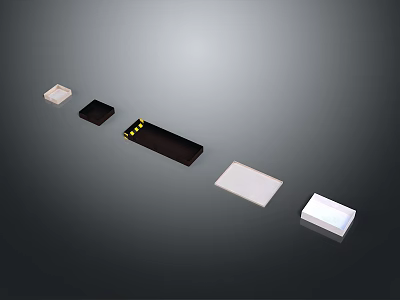 Versatile Household Essentials With Various Geometric Shapes And Neutral Colors For Daily Use 3d model