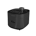 Black Modern Kitchen Appliance Electric Cooker With Digital Control Knob And Compact Design