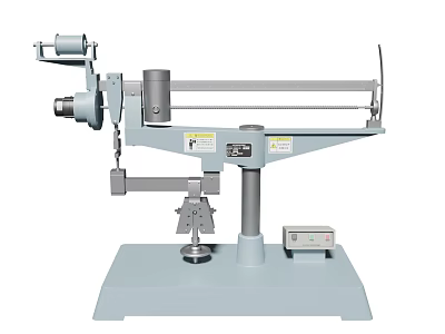 Industrial Mechanical Testing Equipment with Base Column Beam and Digital Display for Precision Measurement 3d model