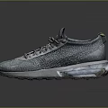 Modern Gray Mesh Athletic Shoes With Breathable Upper And Lightweight Sole Design