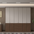 vintage wardrobe 3d model