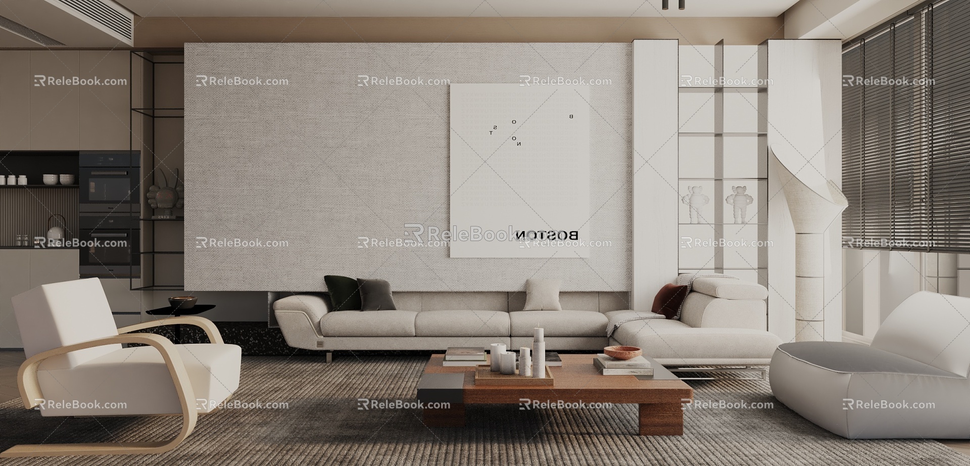 Living room 3d model