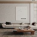 Living room 3d model