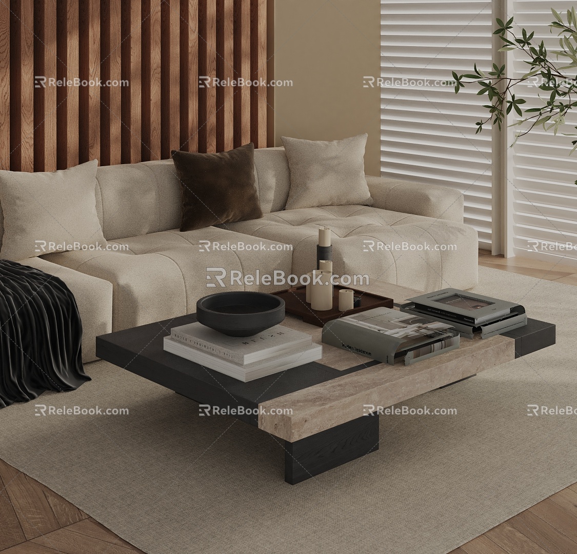 Coffee table 3d model