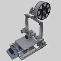 three-dimensional printer 3d model