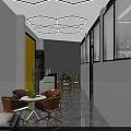 Car 4S Shop Professional Car Detailing Services With Modern Interior And Bays